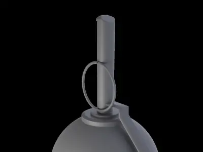 Grenade Free 3D model 3