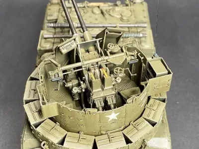 M19a1 twin 40mm 3D print model