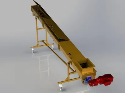 screw-conveyor 3D print model