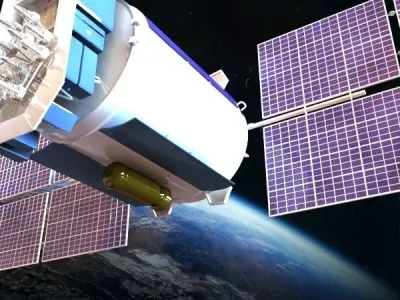 Satellite Glonass 3D model