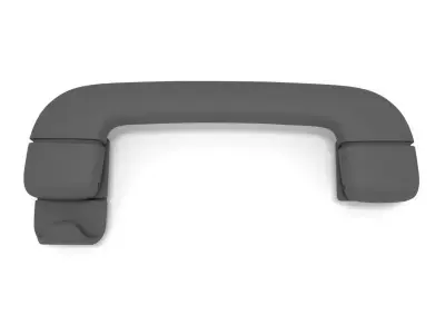Renault Laguna handle 3D print model