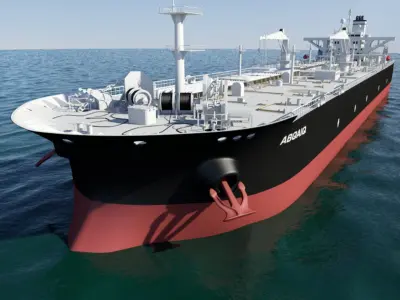 Peak Oil - Oil Tanker - AbQaiq 3D model