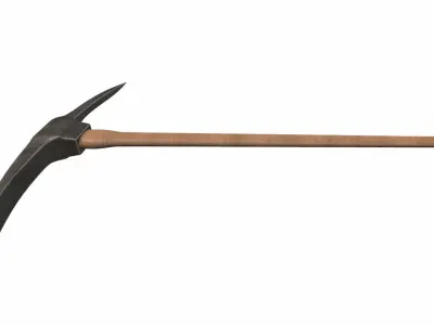 Classic pickaxe colect 3D model
