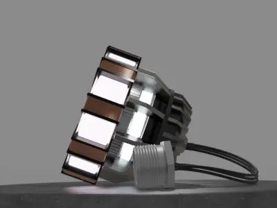 Arc Reactor from iron man By TanKomet 3D model