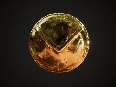 Spartan Weapon Kit Low-poly 3D model