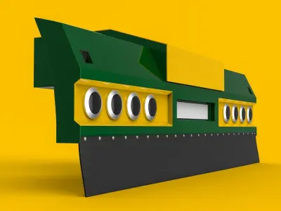 Back Bumper 3 3D model