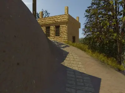 Fortified Village 3D model by khushiarora1339