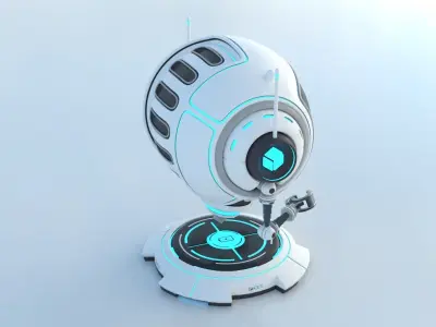 Intelligent Elf Robot 3D model