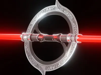 Seventh Sister Lightsaber 3D model