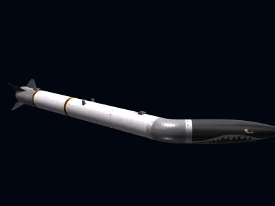 MUTANT Missile 3D model