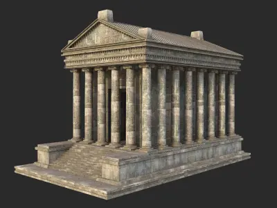 Garni Temple Armenia  3D model