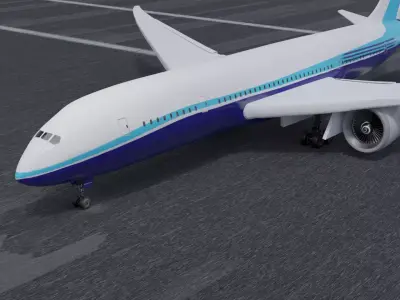 Flight 3d Model  3D model