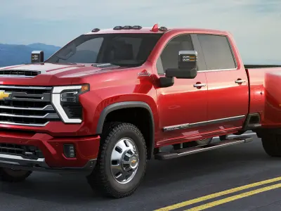Pick-up Silverado 3500 HD Dually 2024 High Country 3D model