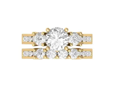Wedding Ring  3D print model 207