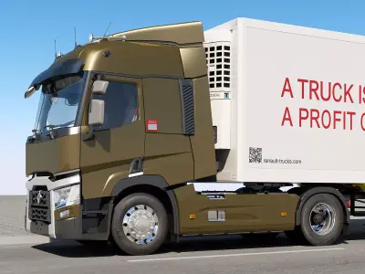 Renault T Range 4X2 3D model