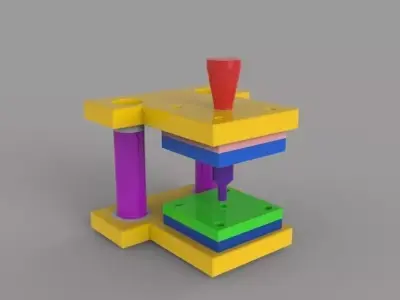 Press Tool Free 3D model