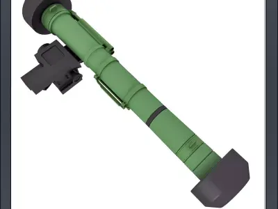 FGM 148 Javelin Missile Launcher 3D model