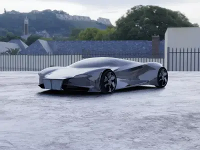 Concept Autumobile Free 3D model