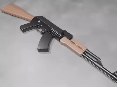 AK47 Assault 3D model