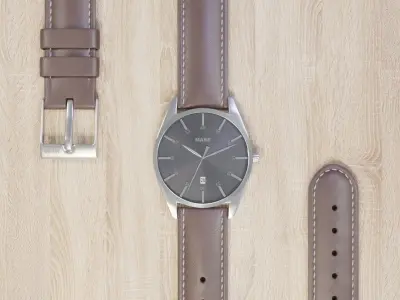 Fictional Watch 3D model