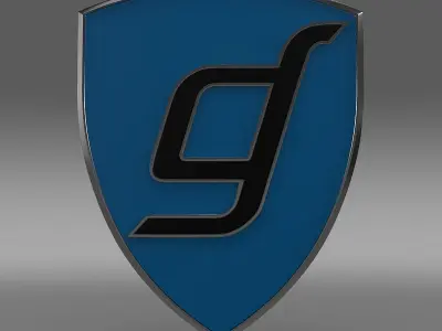 Gentley Logo 3D model