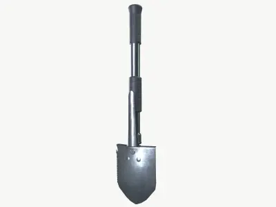 Military Shovel Low-poly 3D model purchase