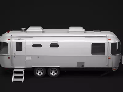 Airstream Food Truck 3D model