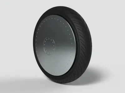 Car wheel 3 3D model