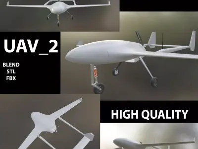 UAV 2 model 3D print model