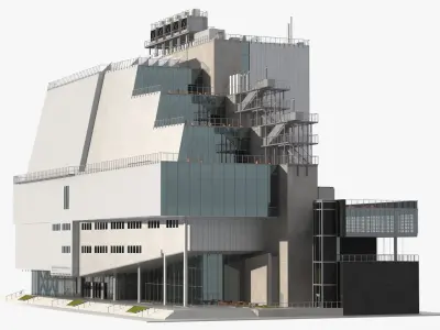 Whitney Museum of American Art 3D model