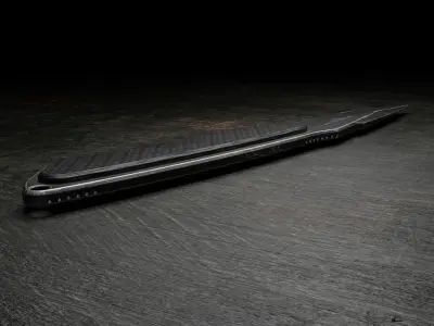 UACK Phrike knife Low-poly 3D model