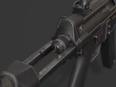 HK MP5 3D model purchase