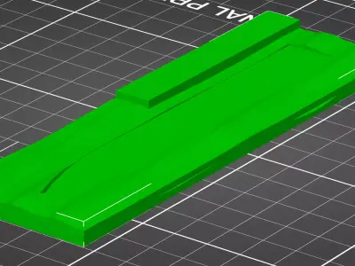 navy stand  Free 3D model