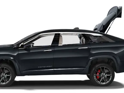 2027 Dodge Conquest RT Hybrid Free 3D model
