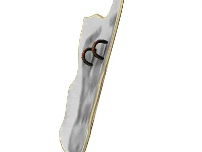 Warrior s Shield Free low-poly 3D model