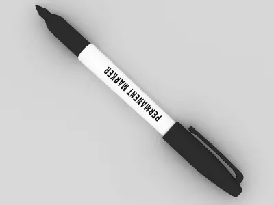 Permanent Marker 3D model