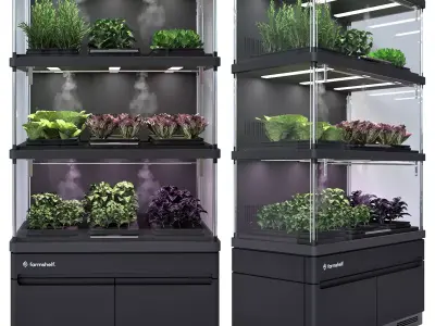 Farmshelf fridge 3D model
