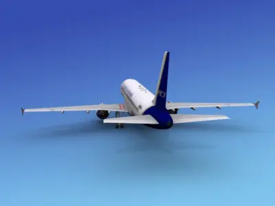 Airbus A320 Air Charter Intl 1 3D model