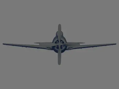F8F-1B Bearcat 3D model