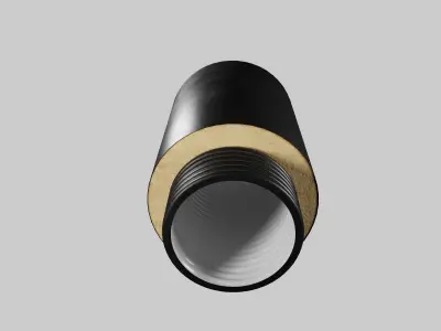 Corrugated pipes PLAST R-Ice 3D model