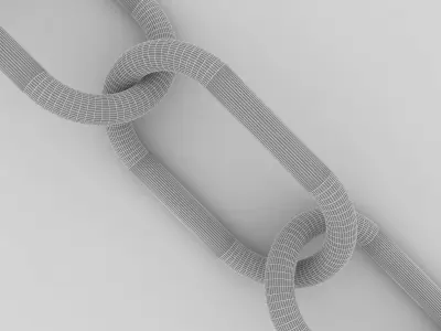 Chain link 3D model purchase