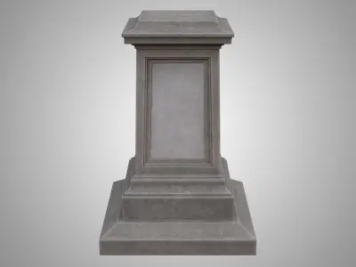 Pedestal 3 3D model