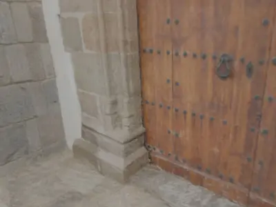 Church side door - HD scan 3D model