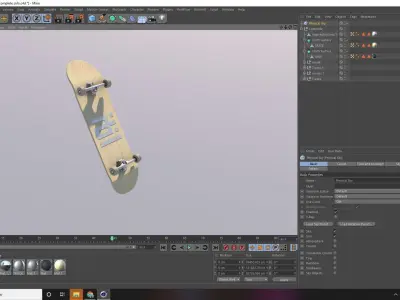 Skateboard Complete  3D model