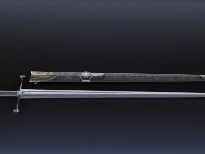 Sword of the noble Numenorian 3D model