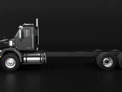 Autocar DC-64 R Severe Truck 3D model
