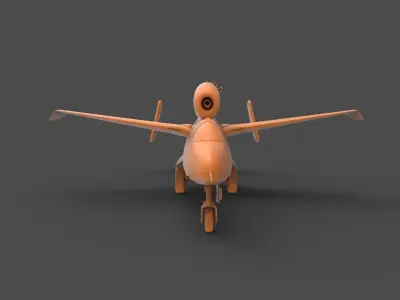 Heinkel He 162 3D print model