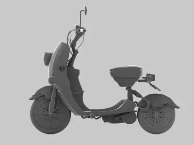Motorcycle 3D model purchase
