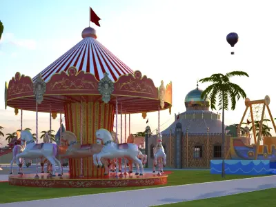  Amusement Theme Park 