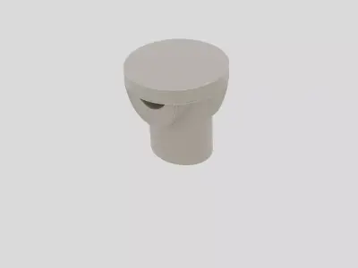 Industrial Factory Pipe Support Saddle for 3D print 3D model